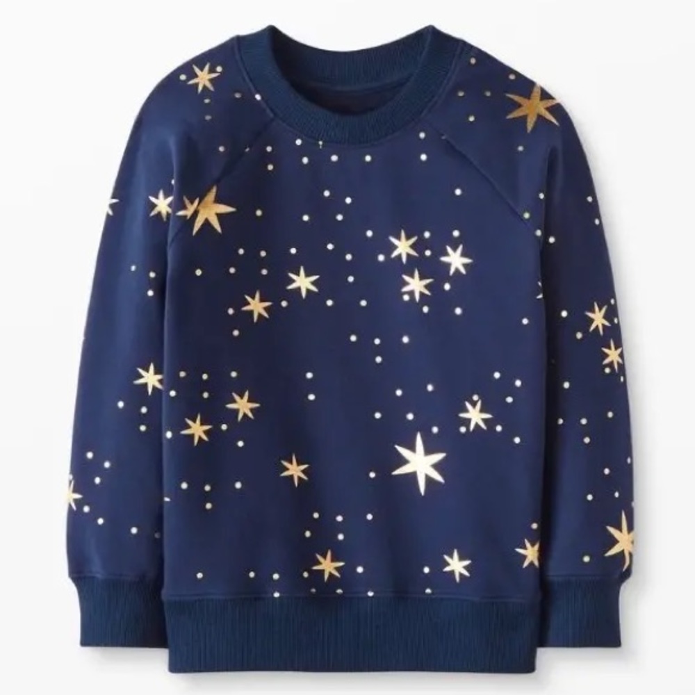 NEW Hanna sweatshirt stars size 6-7
